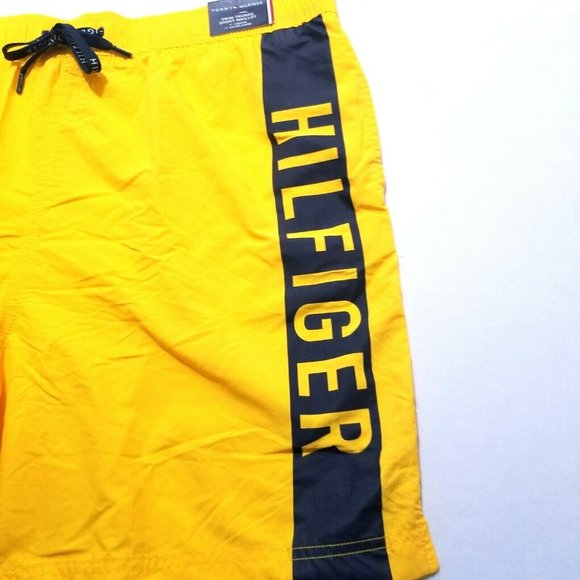 Tommy Hilfiger Men's Board Shorts Drawstring Swimwear Logo Big Size - Picture 4 of 8